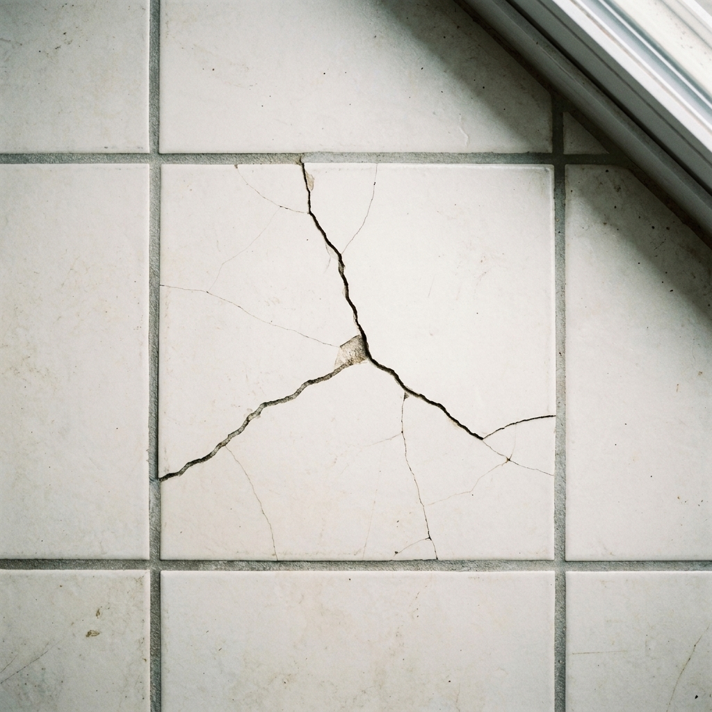 Replace a Single Cracked Floor Tile