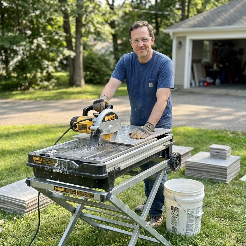 Wet Saw vs. Manual Snap Cutter